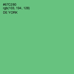 #67C280 - De York Color Image
