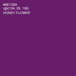 #681D6A - Honey Flower Color Image