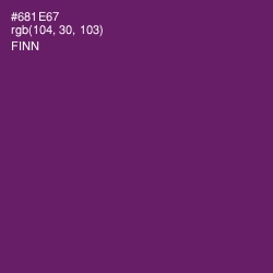 #681E67 - Finn Color Image
