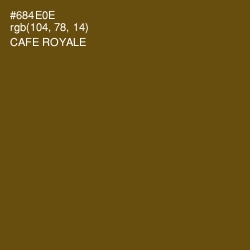 #684E0E - Cafe Royale Color Image