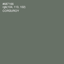 #687166 - Corduroy Color Image