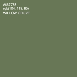 #687755 - Willow Grove Color Image