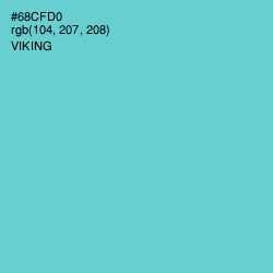 #68CFD0 - Viking Color Image