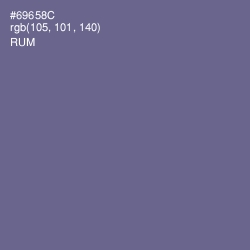 #69658C - Rum Color Image