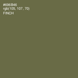 #696B46 - Finch Color Image