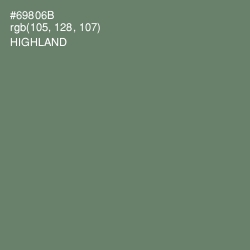 #69806B - Highland Color Image