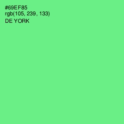#69EF85 - De York Color Image