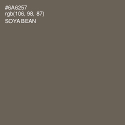 #6A6257 - Soya Bean Color Image
