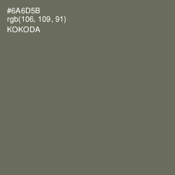 #6A6D5B - Kokoda Color Image