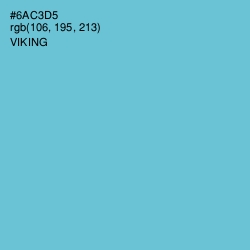 #6AC3D5 - Viking Color Image