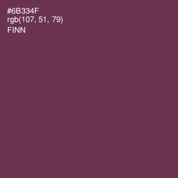 #6B334F - Finn Color Image