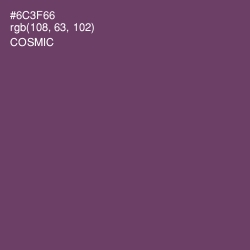 #6C3F66 - Cosmic Color Image