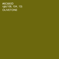#6C680D - Olivetone Color Image