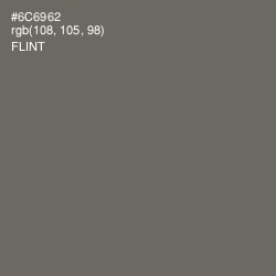 #6C6962 - Flint Color Image