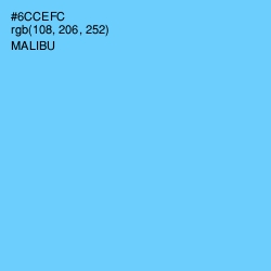 #6CCEFC - Malibu Color Image