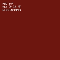 #6D160F - Moccaccino Color Image