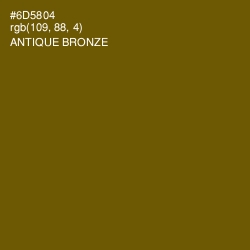 #6D5804 - Antique Bronze Color Image