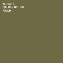 #6D6A44 - Finch Color Image