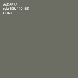 #6D6E63 - Flint Color Image