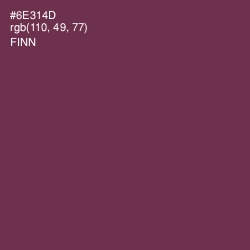 #6E314D - Finn Color Image