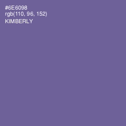 #6E6098 - Kimberly Color Image