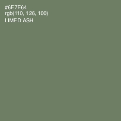 #6E7E64 - Limed Ash Color Image