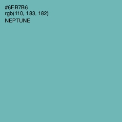 #6EB7B6 - Neptune Color Image