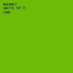 #6EBB07 - Lima Color Image