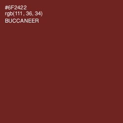 #6F2422 - Buccaneer Color Image