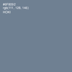 #6F8092 - Hoki Color Image