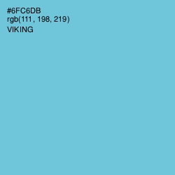 #6FC6DB - Viking Color Image