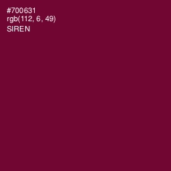 #700631 - Siren Color Image