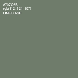 #707C6B - Limed Ash Color Image
