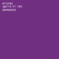 #712F82 - Eminence Color Image