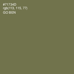 #71734D - Go Ben Color Image
