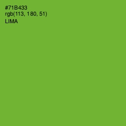 #71B433 - Lima Color Image