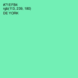 #71EFB4 - De York Color Image
