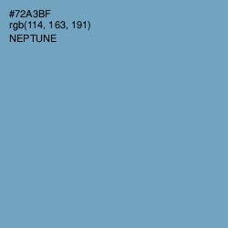 #72A3BF - Neptune Color Image