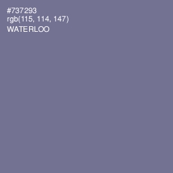 #737293 - Waterloo  Color Image