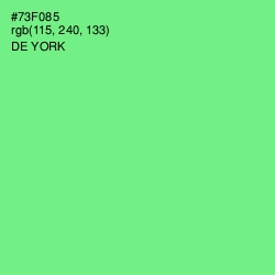 #73F085 - De York Color Image