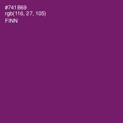#741B69 - Finn Color Image