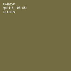 #746C41 - Go Ben Color Image