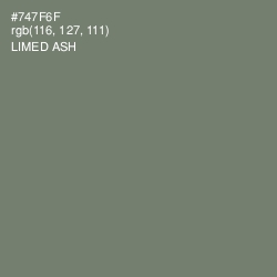 #747F6F - Limed Ash Color Image