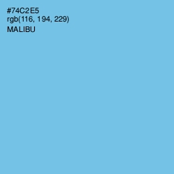 #74C2E5 - Malibu Color Image