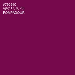 #75094C - Pompadour Color Image