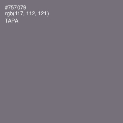 #757079 - Tapa Color Image