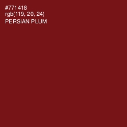 #771418 - Persian Plum Color Image