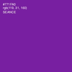#771FA0 - Seance Color Image