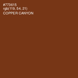 #773615 - Copper Canyon Color Image