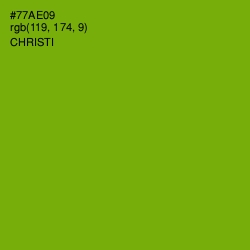 #77AE09 - Christi Color Image